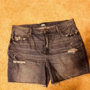 Old Navy size 18 cut off jean shorts for women